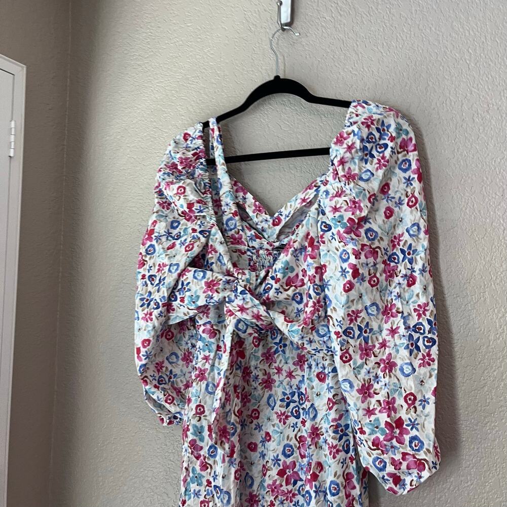 Zara Two Piece Floral Dress Midi Crop
Cover Up Summer Dress Medium - Picture 6 of 11